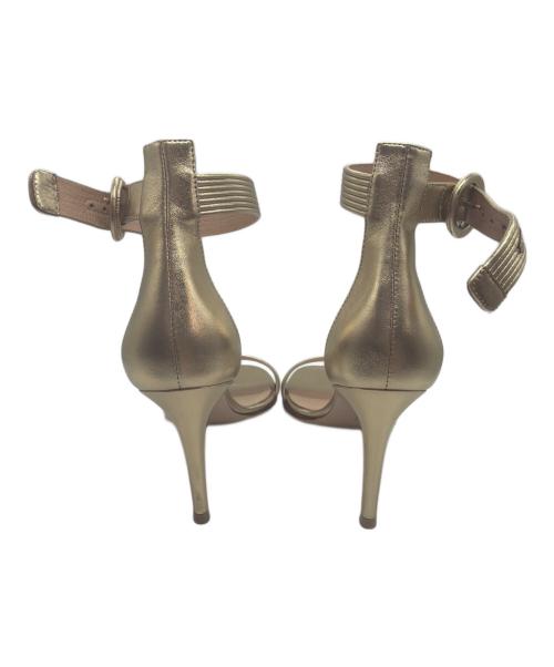 Gianvito Rossi（ジャンヴィト ロッシ）Gianvito Rossi (ジャンヴィト ロッシ) PORTOFINO105 ゴールド サイズ:23.5cmの古着・服飾アイテム