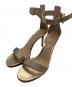 Gianvito Rossi（ジャンヴィト ロッシ）の古着「PORTOFINO105」｜ゴールド