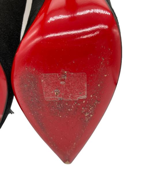 Christian Louboutin（クリスチャン・ルブタン）Christian Louboutin (クリスチャン・ルブタン) パンプス ブラック×レッド サイズ:3838の古着・服飾アイテム