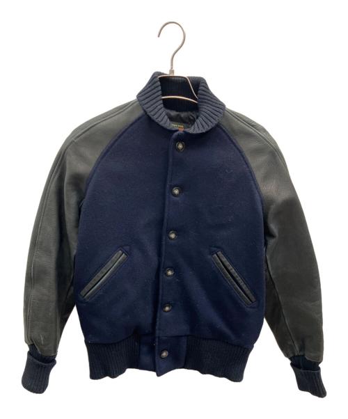 skookum（スクーカム）skookum (スクーカム) ファラオジャケット ネイビー×ブラック サイズ:3の古着・服飾アイテム