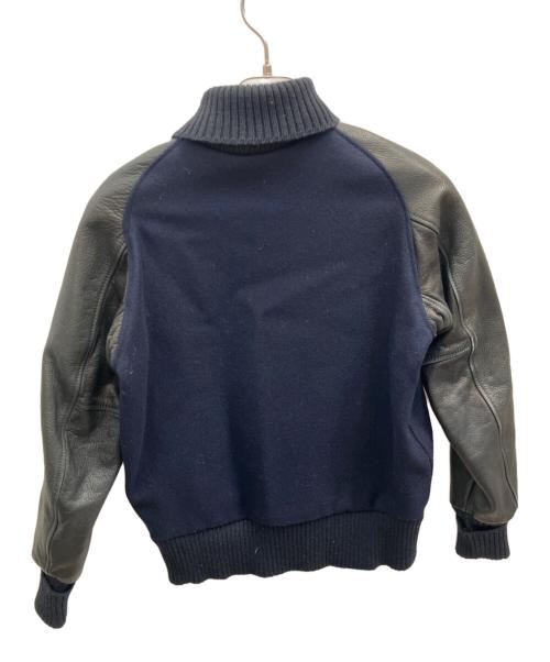 skookum（スクーカム）skookum (スクーカム) ファラオジャケット ネイビー×ブラック サイズ:3の古着・服飾アイテム