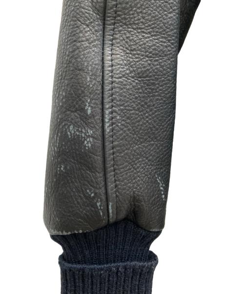 skookum（スクーカム）skookum (スクーカム) ファラオジャケット ネイビー×ブラック サイズ:3の古着・服飾アイテム