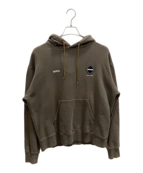 F.C.R.B.（エフシーレアルブリストル）F.C.R.B. (エフシーレアルブリストル) プルオーバーパーカー オリーブ サイズ:Ｓの古着・服飾アイテム