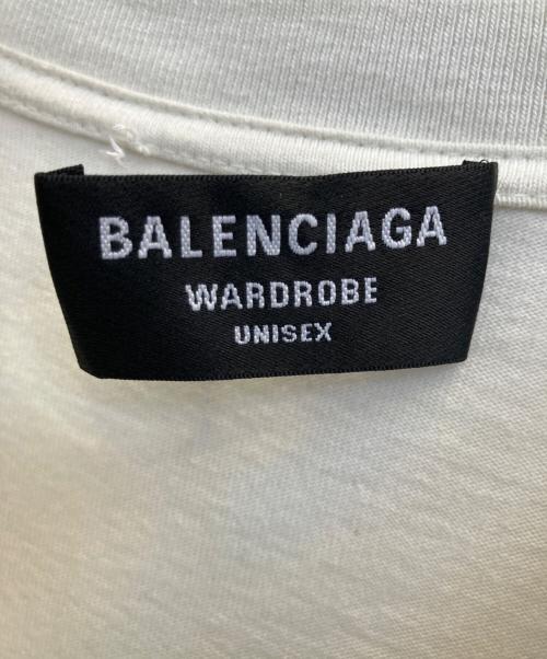 BALENCIAGA（バレンシアガ）BALENCIAGA (バレンシアガ) 半袖カットソー ホワイト サイズ:xsの古着・服飾アイテム