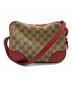 GUCCI（グッチ）の古着「ショルダーバッグ」｜ブラウン×レッド