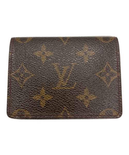 LOUIS VUITTON（ルイ ヴィトン）LOUIS VUITTON (ルイ ヴィトン) カードケース ブラウンの古着・服飾アイテム