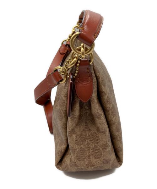 COACH（コーチ）COACH (コーチ) シグネチャー ブラウンの古着・服飾アイテム