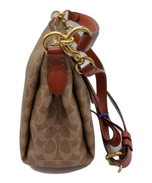 COACH（コーチ）COACH (コーチ) シグネチャー ブラウンの古着・服飾アイテム