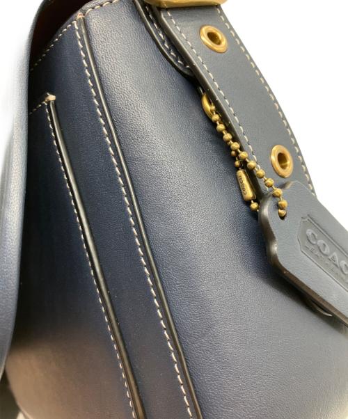 COACH（コーチ）COACH (コーチ)  ランブラー クロスボディ ショルダーバッグ ネイビーの古着・服飾アイテム