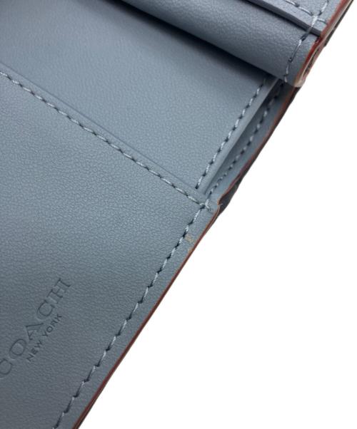 COACH（コーチ）COACH (コーチ) 2つ折り財布 インディゴの古着・服飾アイテム