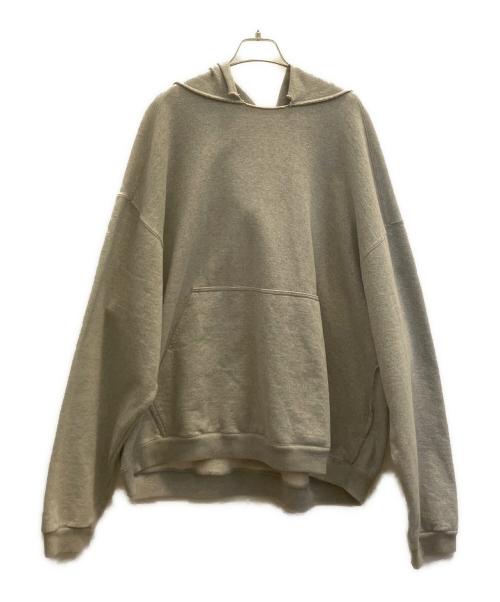YSTRDY'S TMRRW（イエスタデイズトゥモロウ）YSTRDY'S TMRRW (イエスタデイズトゥモロウ) プルオーバーパーカー グレー サイズ:Ｌの古着・服飾アイテム