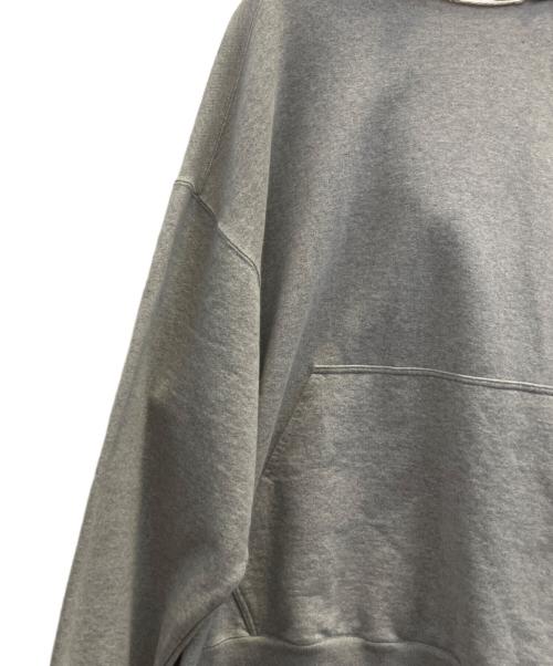 YSTRDY'S TMRRW（イエスタデイズトゥモロウ）YSTRDY'S TMRRW (イエスタデイズトゥモロウ) プルオーバーパーカー グレー サイズ:Ｌの古着・服飾アイテム