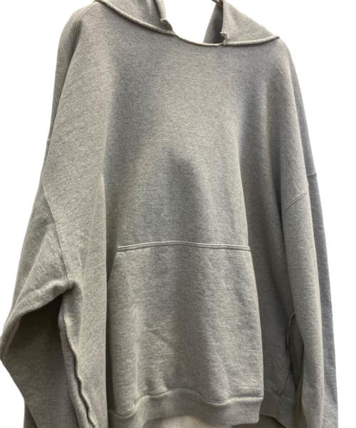 YSTRDY'S TMRRW（イエスタデイズトゥモロウ）YSTRDY'S TMRRW (イエスタデイズトゥモロウ) プルオーバーパーカー グレー サイズ:Ｌの古着・服飾アイテム