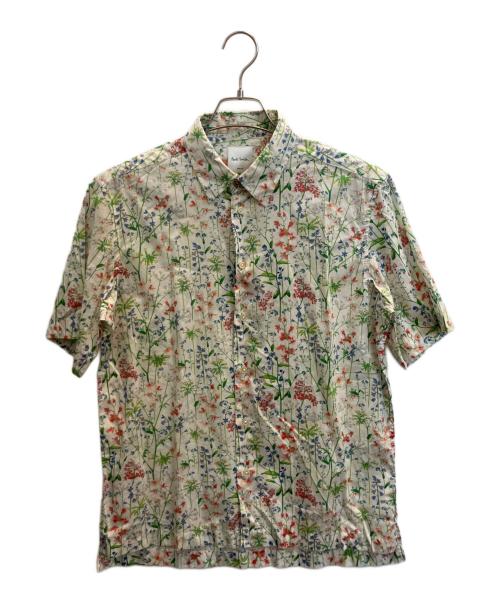 PAUL SMITH（ポールスミス）PAUL SMITH (ポールスミス) 半袖シャツ グリーン サイズ:Мの古着・服飾アイテム