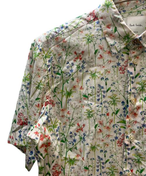 PAUL SMITH（ポールスミス）PAUL SMITH (ポールスミス) 半袖シャツ グリーン サイズ:Мの古着・服飾アイテム