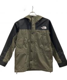 THE NORTH FACE（ザ ノース フェイス）の古着「マウンテン ライト ジャケット 」｜カーキ×ブラック
