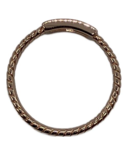 FENDI（フェンディ）FENDI (フェンディ) FFバゲットモチーフリング ピンクゴールド サイズ:Ｓの古着・服飾アイテム