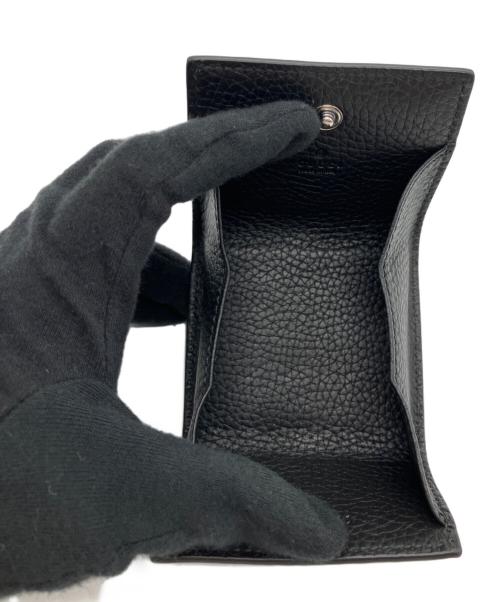 GUCCI（グッチ）GUCCI (グッチ) ロゴコインケース ブラックの古着・服飾アイテム