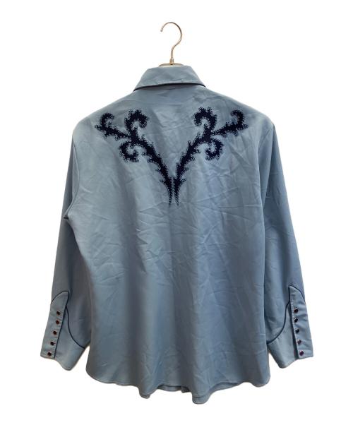 H BAR C（エイチバーシー）H BAR C (エイチバーシー) ウエスタンシャツ スカイブルー サイズ:不明の古着・服飾アイテム