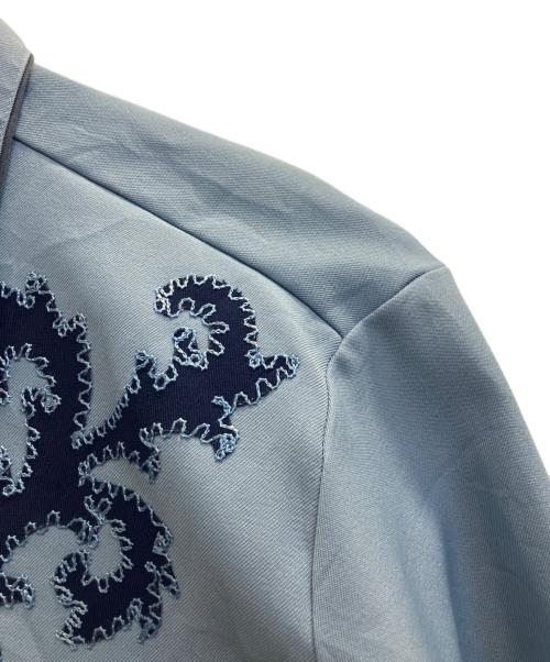 H BAR C（エイチバーシー）H BAR C (エイチバーシー) ウエスタンシャツ スカイブルー サイズ:不明の古着・服飾アイテム