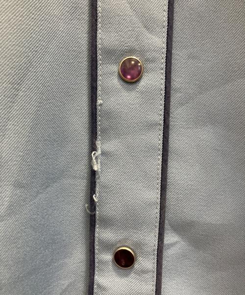 H BAR C（エイチバーシー）H BAR C (エイチバーシー) ウエスタンシャツ スカイブルー サイズ:不明の古着・服飾アイテム