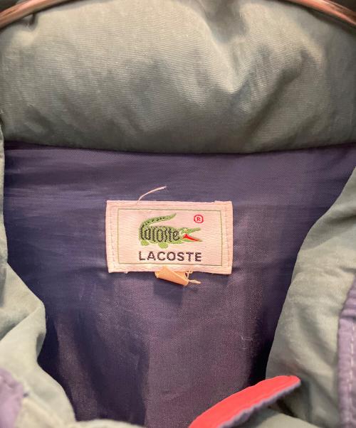 LACOSTE（ラコステ）LACOSTE (ラコステ) ダウンジャケット ネイビー サイズ:SIZE 4の古着・服飾アイテム