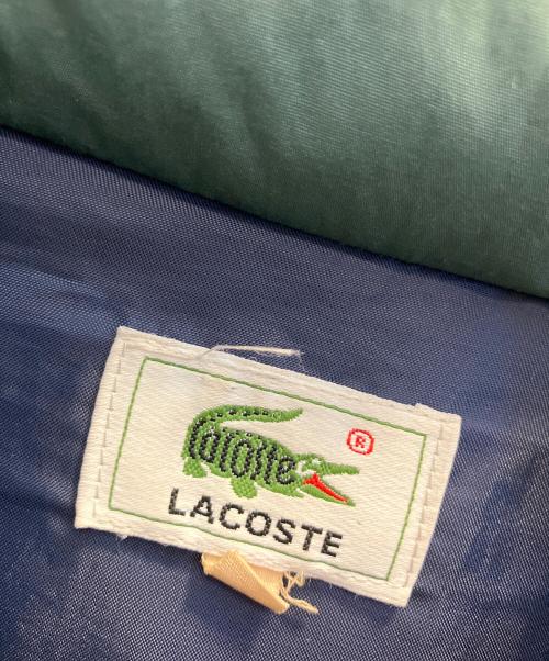 LACOSTE（ラコステ）LACOSTE (ラコステ) ダウンジャケット ネイビー サイズ:SIZE 4の古着・服飾アイテム