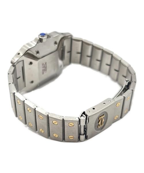 Cartier（カルティエ）Cartier (カルティエ) Santos Galbee サントスガルベLM Ref:2961 白文字盤 サイズ:LM/16.0㎝の古着・服飾アイテム