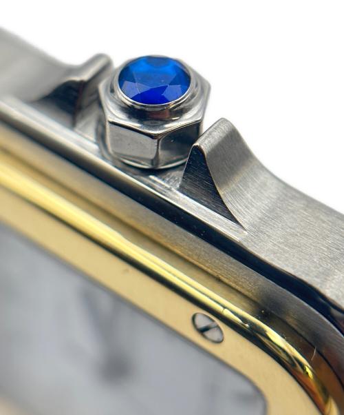 Cartier（カルティエ）Cartier (カルティエ) Santos Galbee サントスガルベLM Ref:2961 白文字盤 サイズ:LM/16.0㎝の古着・服飾アイテム
