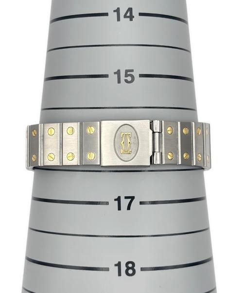 Cartier（カルティエ）Cartier (カルティエ) Santos Galbee サントスガルベLM Ref:2961 白文字盤 サイズ:LM/16.0㎝の古着・服飾アイテム