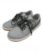 NIKEナイキ）の古着「ゴルフシューズ」｜グレー