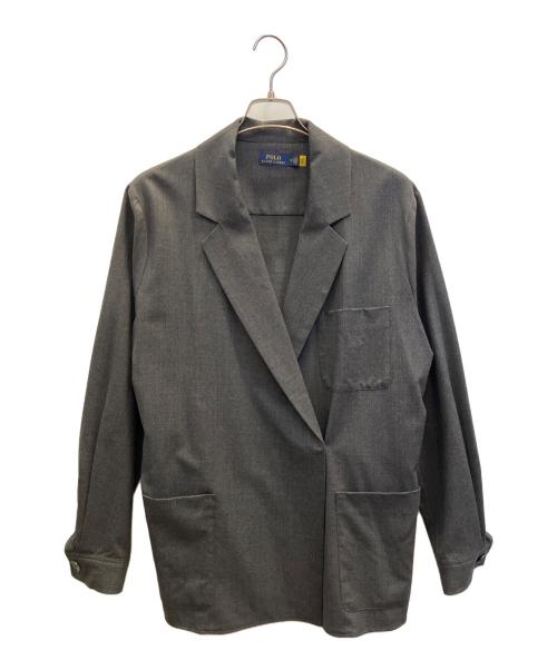 POLO RALPH LAUREN（ポロ・ラルフローレン）POLO RALPH LAUREN (ポロ・ラルフローレン) ダブルジャケット グレー サイズ:SIZE 12の古着・服飾アイテム