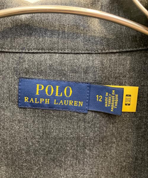 POLO RALPH LAUREN（ポロ・ラルフローレン）POLO RALPH LAUREN (ポロ・ラルフローレン) ダブルジャケット グレー サイズ:SIZE 12の古着・服飾アイテム