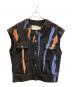 中古・古着 FenG CHen WANG (フェンチェンワン) TIE-DYED DENIM JACKET ブラック サイズ:xs：30000円