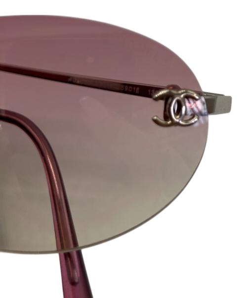 CHANEL（シャネル）CHANEL (シャネル) サングラス ピンク サイズ:59□16の古着・服飾アイテム