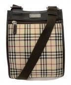 BURBERRYバーバリー）の古着「スクエアショルダーバッグ」｜ベージュ