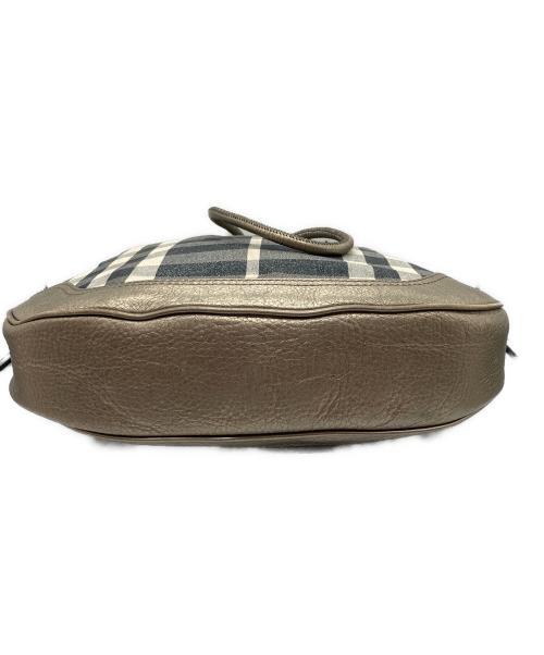 BURBERRY（バーバリー）BURBERRY (バーバリー) ワンショルダーバッグ ネイビー×シルバーの古着・服飾アイテム
