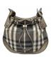 BURBERRY（バーバリー）の古着「ワンショルダーバッグ」｜ネイビー×シルバー