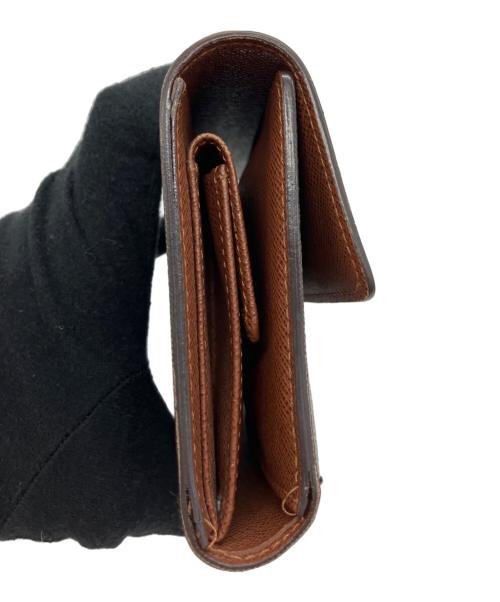 LOUIS VUITTON（ルイ ヴィトン）LOUIS VUITTON (ルイ ヴィトン) ポルトトレゾール エテュイ パピエ モノグラム ブラウンの古着・服飾アイテム