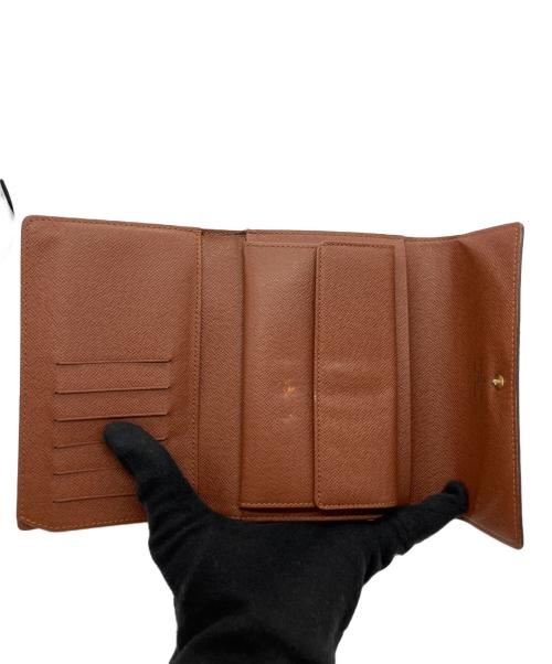 LOUIS VUITTON（ルイ ヴィトン）LOUIS VUITTON (ルイ ヴィトン) ポルトトレゾール エテュイ パピエ モノグラム ブラウンの古着・服飾アイテム