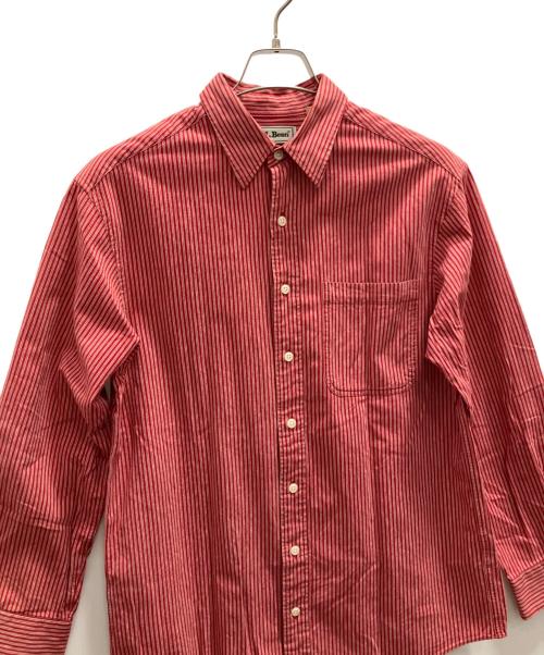 L.L.Bean（エルエルビーン）L.L.Bean (エルエルビーン) 長袖シャツ レッド サイズ:Ｓの古着・服飾アイテム