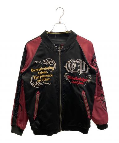 中古・古着通販】ONE PIECE (ワンピース) スカジャン ブラック×レッド 中古・古着通販】ONE PIECE (ワンピース) スカジャン ブラック×レッド