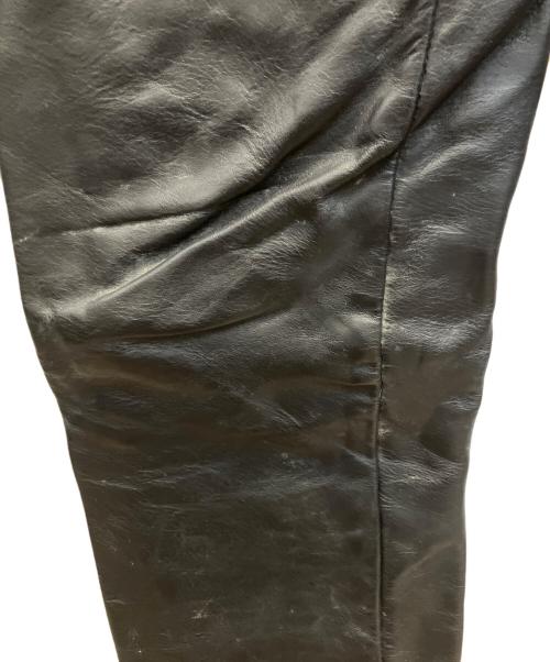 VANSON（バンソン）VANSON (バンソン) レザーパンツ ブラック サイズ:71cmの古着・服飾アイテム