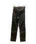 VANSON (バンソン) レザーパンツ ブラック サイズ:71cm：18000円