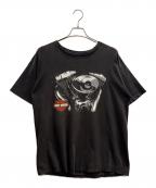 HARLEY-DAVIDSONハーレーダビッドソン）の古着「半袖カットソー」｜ブラック