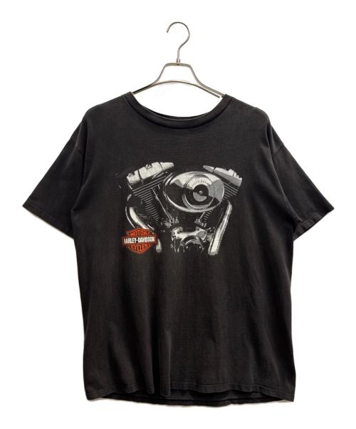 HARLEY-DAVIDSON（ハーレーダビッドソン）HARLEY-DAVIDSON (ハーレーダビッドソン) 半袖カットソー ブラック サイズ:XLの古着・服飾アイテム
