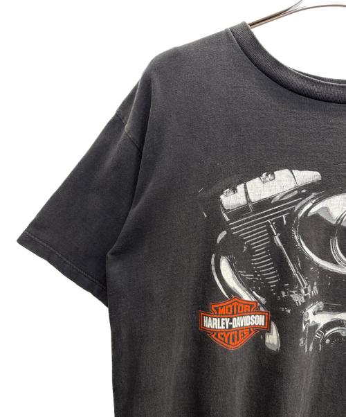 HARLEY-DAVIDSON（ハーレーダビッドソン）HARLEY-DAVIDSON (ハーレーダビッドソン) 半袖カットソー ブラック サイズ:XLの古着・服飾アイテム