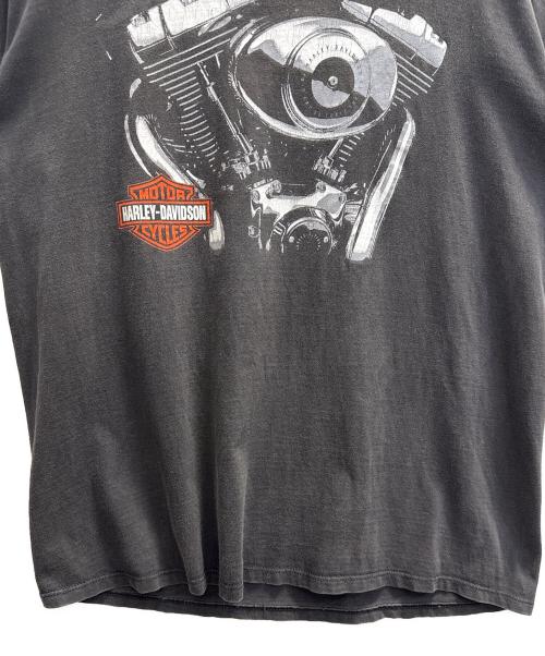 HARLEY-DAVIDSON（ハーレーダビッドソン）HARLEY-DAVIDSON (ハーレーダビッドソン) 半袖カットソー ブラック サイズ:XLの古着・服飾アイテム