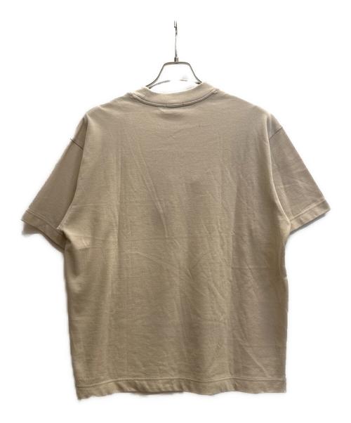 LACOSTE（ラコステ）LACOSTE (ラコステ) 別注moss stitch ShortSleeve T-shirts ベージュ サイズ:FR3 未使用品の古着・服飾アイテム