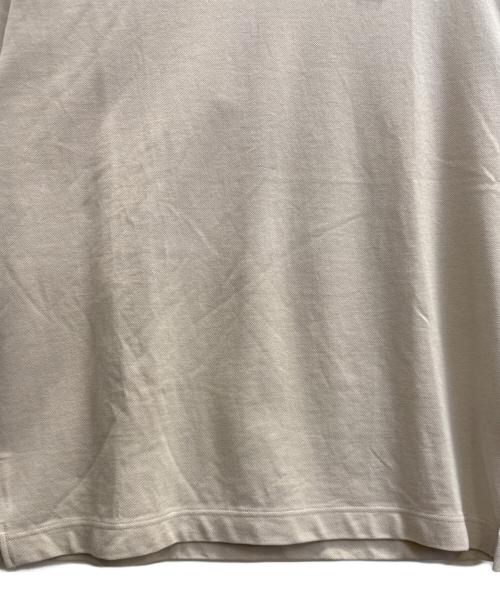 LACOSTE（ラコステ）LACOSTE (ラコステ) 別注moss stitch ShortSleeve T-shirts ベージュ サイズ:FR3 未使用品の古着・服飾アイテム